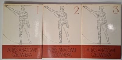 Atlas anatomii człowieka Tom 1-3 Kiss