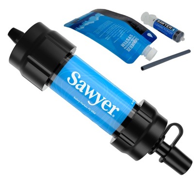 Filtr turystyczny do wody SAWYER MINI BLUE, USA