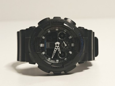 Zegarek męski Casio G-Shock GA-100B Czarny