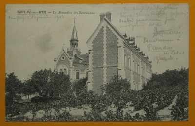 184434, Francja, Soulac-sur-Mer, klasztor, ob.1903