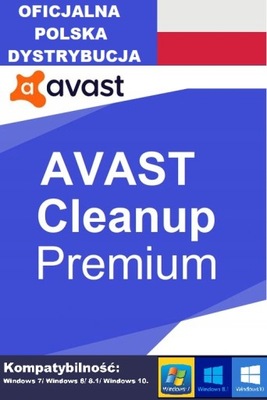 Avast CleanUp Premium PL 1PC /2 Lata
