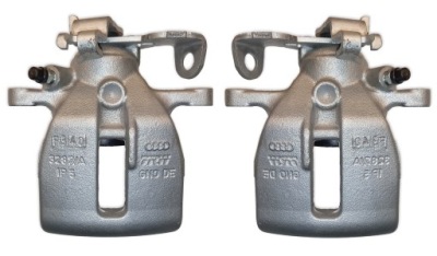 Супорт гальмівний audi a4 b7 правий лівий задня фото №1