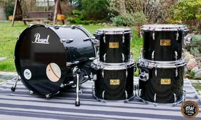 Perkusja Pearl Masters Studio MBX 22”, 10", 12", 13”, 14” Black Mist