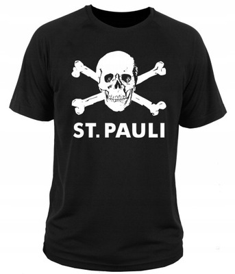 koszulka t-shirt St. Pauli skull