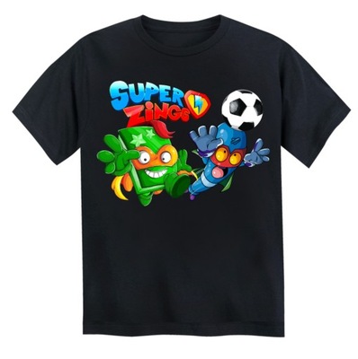 T-SHIRT KIDS KOSZULKA SUPER ZINGS 6 S