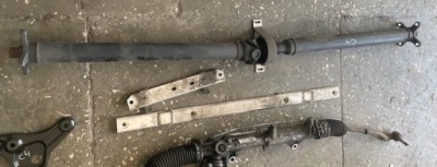 Mercedes c klasa w204 wał привідний kompletny фото №1