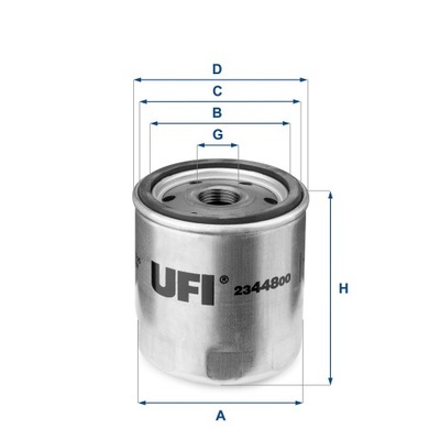 UFI 23.448.00 ФИЛЬТР МАСЛА