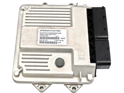 КОМПЬЮТЕР ECU FIAT DOBLO 1.3 51871695 MJD6F3.D1