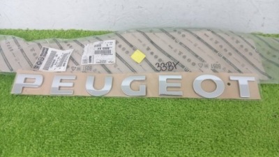 Емблема monogram задній peugeot boxer новий фото №1