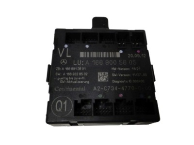 Mercedes модуль w дверь передние левая ml gl w166 x166 166 a1669005605 фото №1