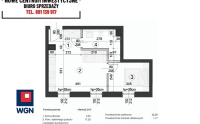 Mieszkanie, Lublin, 37 m²