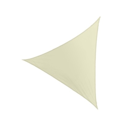 Żagiel przeciwsłoneczny trójkątny beżowy 3x3m