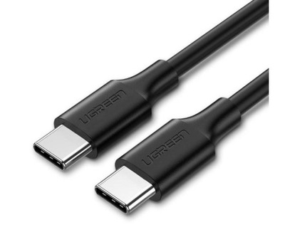 Kabel Przewód UGREEN USB-C - USB-C 0,5m Czarny