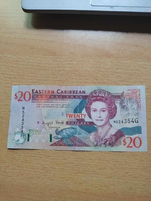 Karaiby Wschodnie - 20 Dolarów