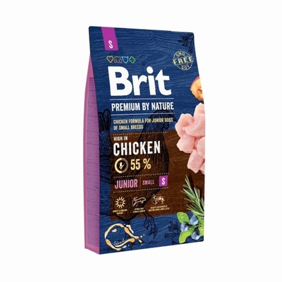 Brit Premium By Nature Junior Small 1kg