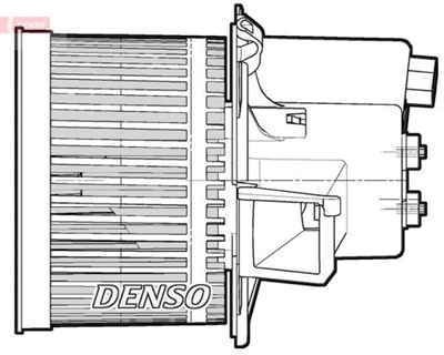 DENSO DEA09064 ВЕНТИЛЯТОР САЛОНА FIAT 500