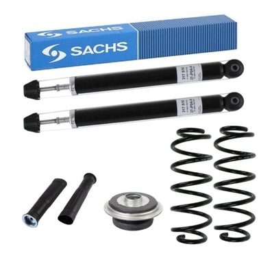Амортизаторы sachs задняя набор toyota yaris p13 фото №1