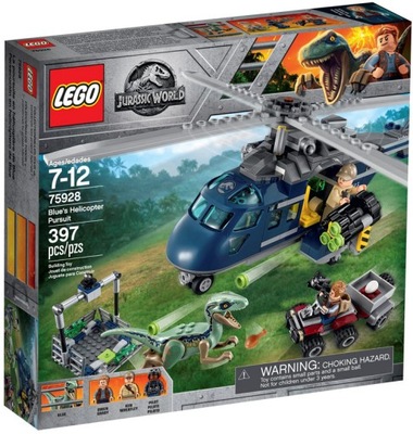 LEGO Jurassic World 75928 Pościg za śmigłowcem