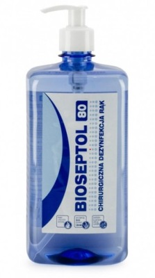 Bioseptol 80 płyn do dezynfekcji rąk 500 ml z pompką dozownikiem