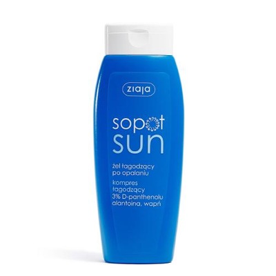 ZIAJA SOPOT SUN żel łagodzący po opalaniu, 200 ml