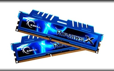 DDR3 G.SKILL RipjawsX F3-2400C11D-16GXM (DDR3 DIMM; 2 x 4 GB; 2400 MHz; CL1