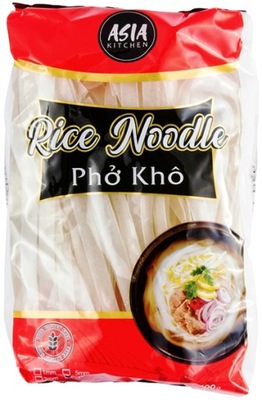 Makaron ryżowy wstążki 10mm 400g do Pad Thai, Pho