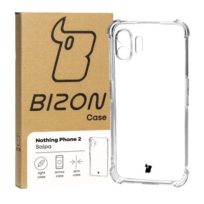 Etui przezroczyste Bizon do Nothing Phone 2, case