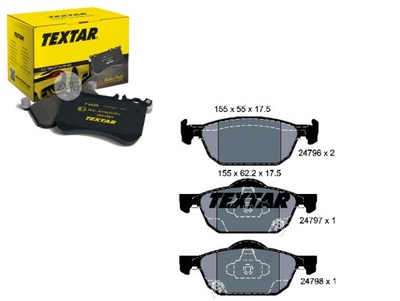 Тормозные колодки тормозные honda перед accord 08- civic 12- фото №1