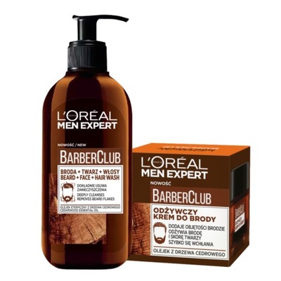 Żel do brody Krem LOREAL MEN EXPERT BARBER CLUB