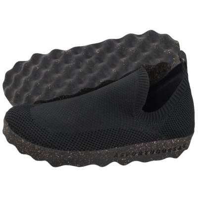 Dámske tenisky Slip on Asportuguesas Black P018226000 čierne