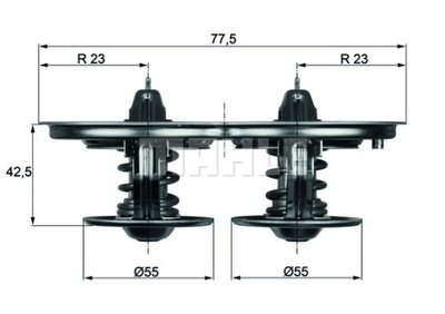 TERMOSTATO SISTEMAS DE REFRIGERACIÓN TX 32/1D  