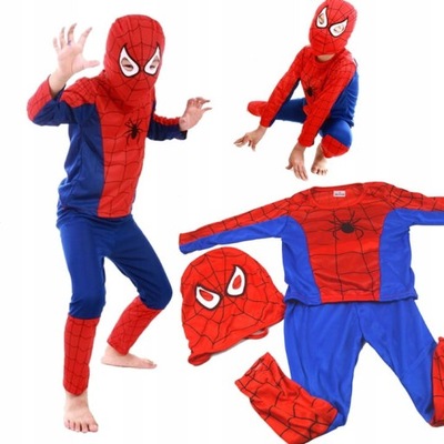 Strój Spider-Man Przebranie Superbohater 98-104