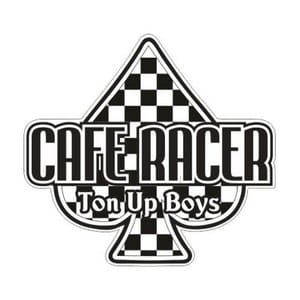 Cafe Racer Ton Up Boy - naklejka