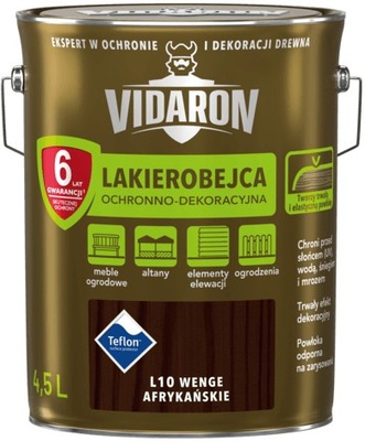 VIDARON LAKIEROBEJCA WENGE AFRYKAŃSKIE 4,5L