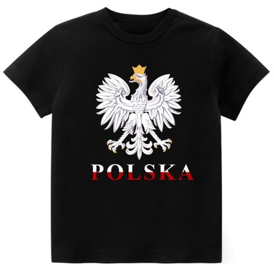 KOSZULKA KIBICA POLSKI Z GODŁEM r. 122