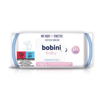 Bobini Baby Sensitive Chusteczki dla Dzieci 60szt.