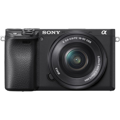 Sony A6400 + 16-50mm - aparat cyfrowy + obiektyw SELP1650