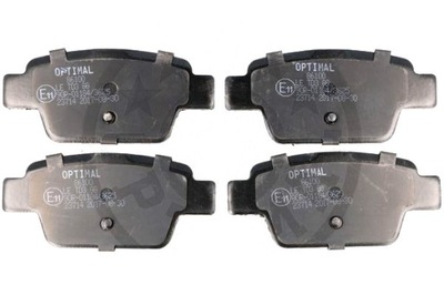 OPTIMAL PADS BRAKE ALFA ROMEO MITO 955_ CHRYSLER DELTA FIAT  