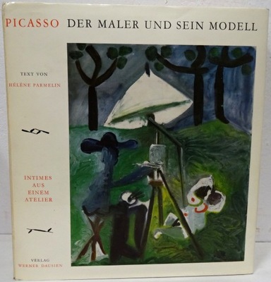 Picasso Le peintre son modele litografie malarstwo