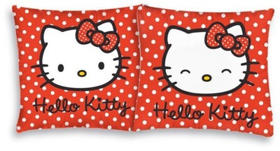 Poszewka 40x40 cm Hello Kitty 100% bawełna 40