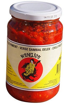 SAMBAL OELEK CHILLI BARDZO OSTRY 360G