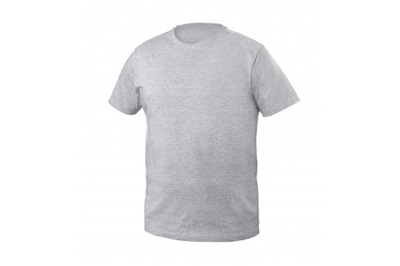 VILS t-shirt bawełniany szary melanż M Hoegert