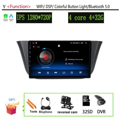 NAWIGATOR GPS ANDROID 13 BT 4G LTE DSP DVR PARA RADIO AUTO IVECO DAILY 2014  