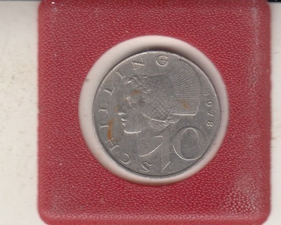 Austria 10 schilling 1978