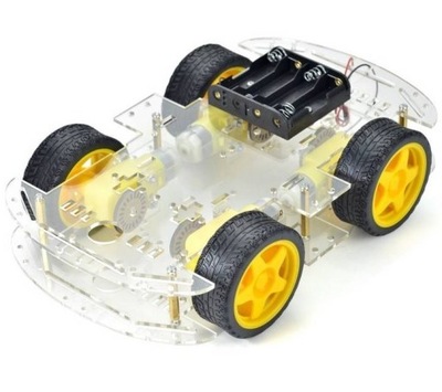 Platforma robota podwozie 4 silniki 4WD