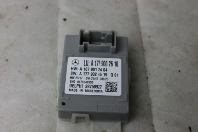 Модуль блок управления света led ambiente mercedes w177 w167 a1779002610 фото №1