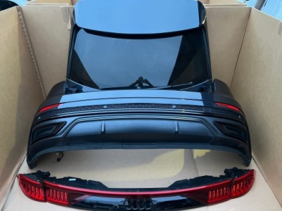 Audi q8 4m8 s-line ly9t kompletny задня лампи matrix бампер кришка багажника вихлоп фото №1