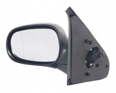 Зеркало renault clio ii 98-01 man. asf. чёрные le фото №1