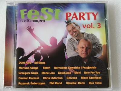 Fest Party Vol 3 CD NOWA Karo Holecki Eleni Stach