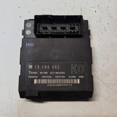 Opel vectra c модуль комфорта 13199492kd фото №1